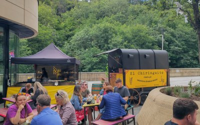 Horse box bar and Paellas