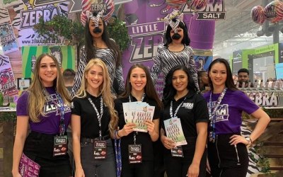 Exhibition Hostesses & Stilt walkers for Vape Expo