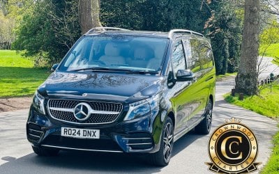 Corporate transfers in Mercedes V-class to Coworth Park
