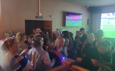 Regular Saturday Night at Rose & Crown