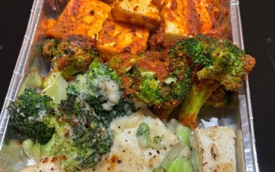 Grilled/ bbq veggie platter