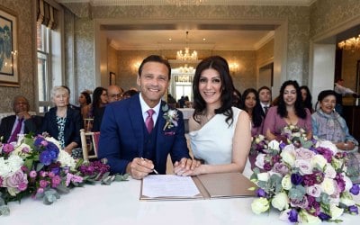 Mark Ramprakash's Wedding