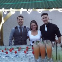 We supplied a flair bartender, mixologist and hostess to serve unlimited drinks at a private party off our 5ft illuminate bar. Unlimited Cocktails Package