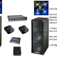 DJ Equipment Hire Package C DJ Equipment Hire Package C