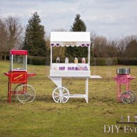 candy cart popcorn candy floss