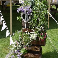 Floral crate display