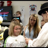 entertaining at a shop opening