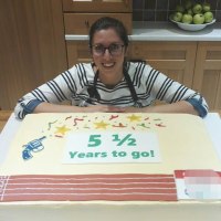 Extra Large Corporate Celebration Cake Large bespoke corporate cake order