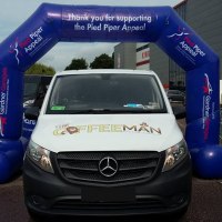 The Coffee Man raising money for charity Mobile Coffee Van - Gloucestershire