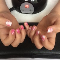 lovely mini me nails Princess pamper parties