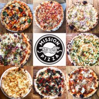 A few of our pizzas. wood fired pizza