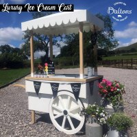 Luxury ice cream either scooped or in pots Luxury ice cream either scooped or in pots