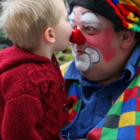 a kiss from jac on my big red nose children's entertainer maesteg