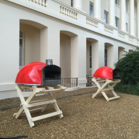 Two Little Britaly ovens at London Business School, (opposite Regents Park) Little Britaly serving pizza in central London