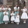 Stunning sage green themed wedding Elegant bridal party