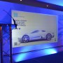 Simple stage, set and screen solution for a corporate event. A basic stage with set and screen for a corporate event.