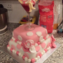 Birthday cake Leah's Outside Catering