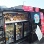 Chilled Fridge build into our Awesome Van We also serve Snacks and Chilled Food