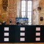 Our wedding bar at Lulworth Castle