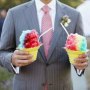 snowycones at a wedding!