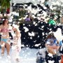 Foam pits and foam parties master blaster foam cannon