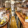 Inside the vintage horse trailer bar Inside the bar horse trailer bar (Cheshire)