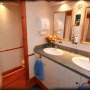 Interior of Classical range interior of luxury self-contained toilet trailer, Classical range