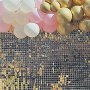 Gold Sequin Wall Gold Sequin Wall