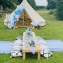 Bridal Shower Luxe Picnic & Bell Tent Lounge