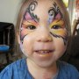 Mayfly Face and Body Art