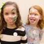 Crocodile face paint