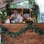 Our 2.5m Vintage Wooden Bar