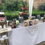 Sweet crepes & waffles in Surrey Jazzy Scrumptious Parties Mobile Creperie - Sweet Waffle Bar for a 250 person Wedding in Painshill Wedding Conservatory