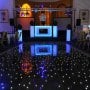 superb black led dance floor by Grumpy Joes, the best available! LED dance floor up to 18x18