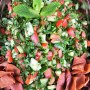 Fattoush salad, authentic Lebanese salad