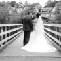 Bride and Groom holding hands