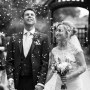 A cloud of confetti - church wedding in Oxfordshire