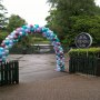 Balloon arch for corporate event Balloon arch for corporate event at Alton Towers Hospitality Suite, Staffordshire