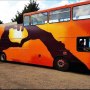 Persian open top bus!