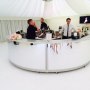 Circular wedding bar Mirror Fronted Bar