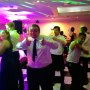 Thumbs up at a corporate event Thumbs up at a corporate event