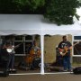 Band in a marquee at school fair Band in a marquee at school fair