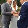 Adam Smith performing at this Bride and Grooms wedding - Loving the reactions