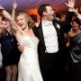 Happy Bride and Groom Happy Bride and Groom
