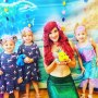 The Little Mermaid at Duck in Boots Mermaid Crafts Event