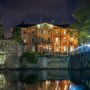 Waterton Park Hotel in the evening. A favourite venue of many local photographers with it's stunning grounds and 'island' location. Waterton Park Hotel in the evening. A favourite venue of many local photographers with it's stunning grounds and 'island' location.