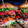 Fresh, freerange chicken burgers inspired by world cuisine Fresh, freerange chicken burgers inspired by world cuisine