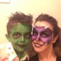 Halloween Facepaint for trick or treating Halloween Facepaint for trick or treating