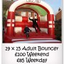Adult Bouncy Castle Hire