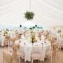 Ivory Lined reception marquee Ivory Lined reception marquee
